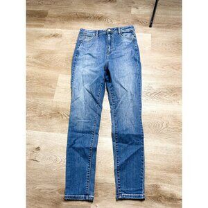 Garage Super High Rise Skinny Medium Wash Jeans 11